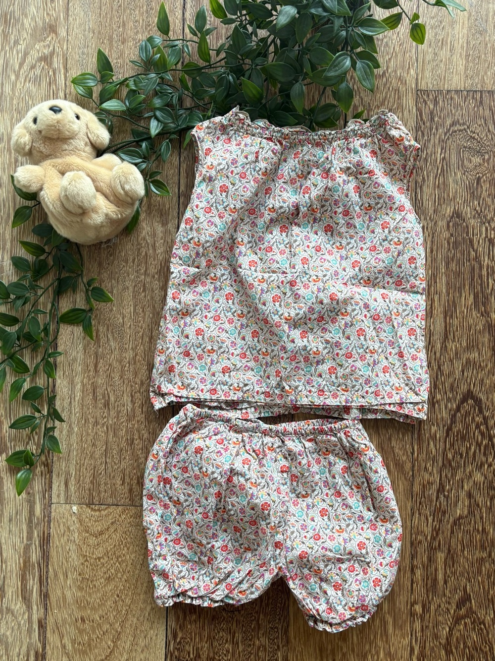 Two-Piece Floral Set